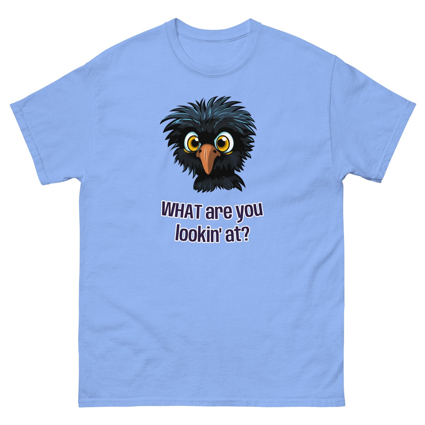 WHAT you Lookin' at | Men's classic tee - Carolina Blue - T-Shirts Online