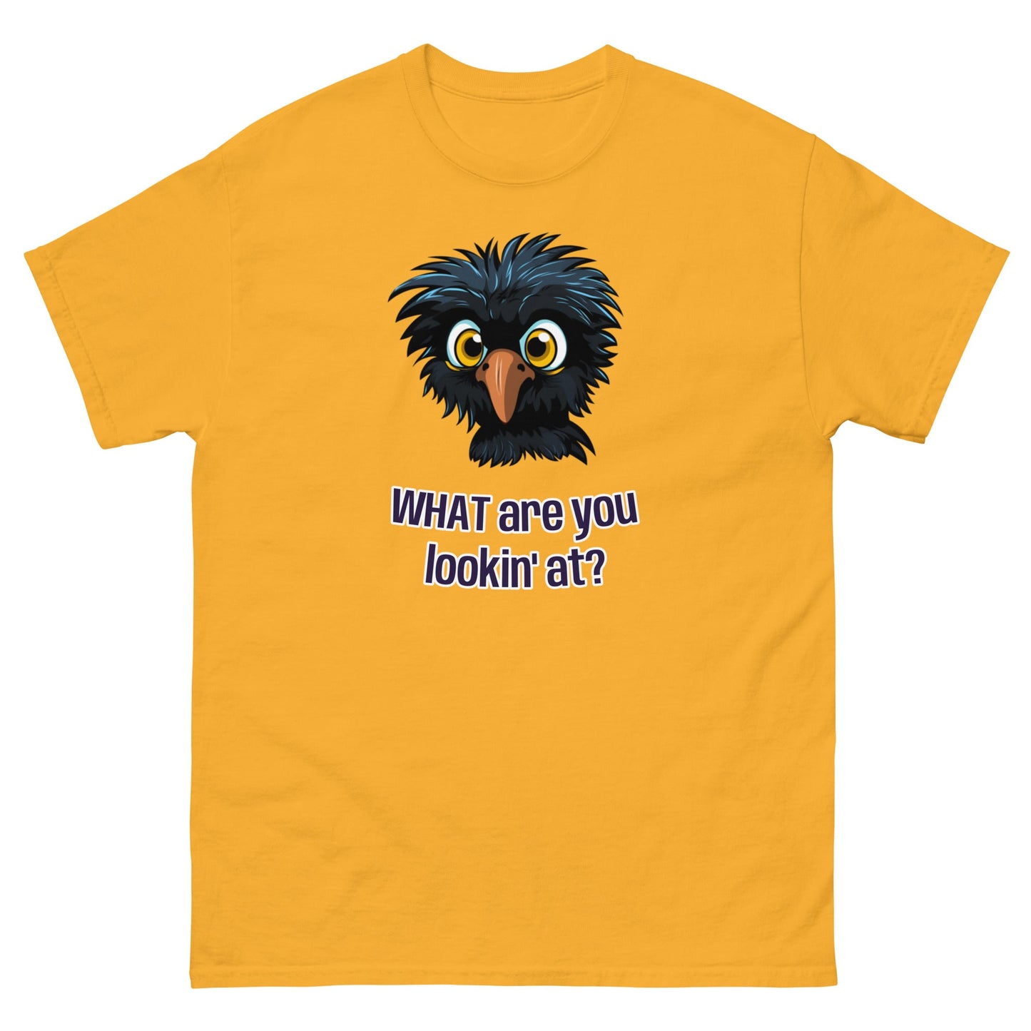 WHAT you Lookin' at | Men's classic tee - Gold - T-Shirts Online