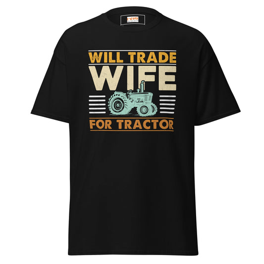 Wife Swap | Farmer T-Shirt - Black - T-Shirts Online