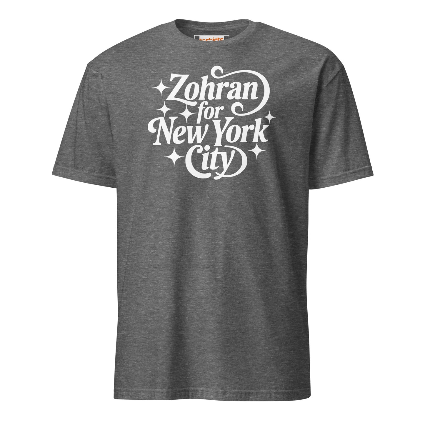 Zohran For New York T-Shirt – Political Campaign Tee - Graphite Heather - T-Shirts Online