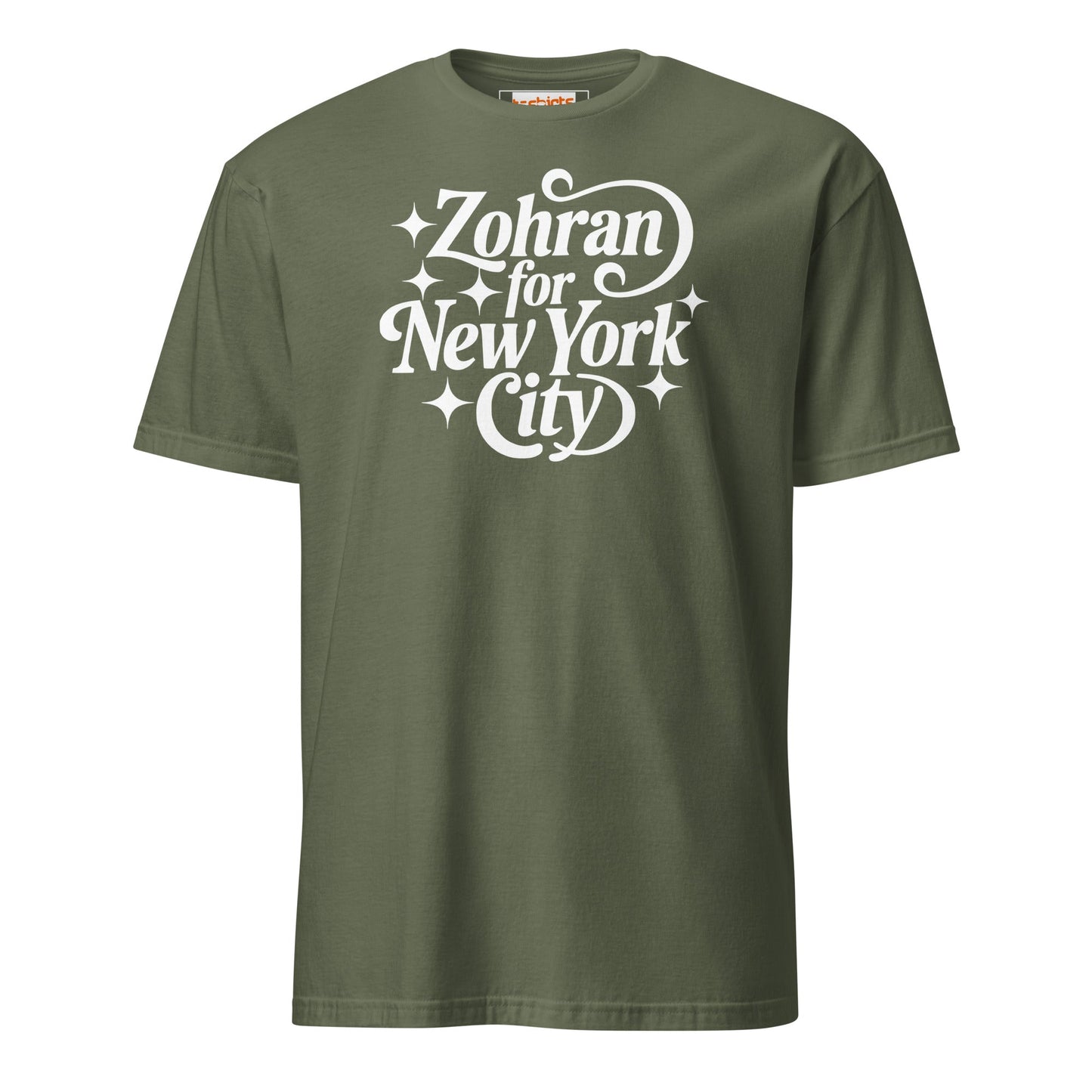 Zohran For New York T-Shirt – Political Campaign Tee - Military Green - T-Shirts Online