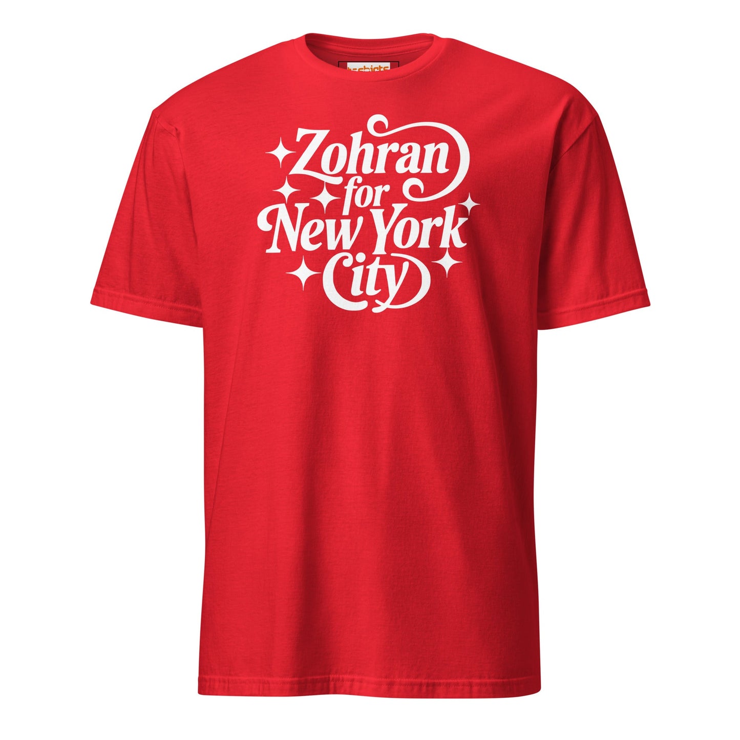 Zohran For New York T-Shirt – Political Campaign Tee - Red - T-Shirts Online
