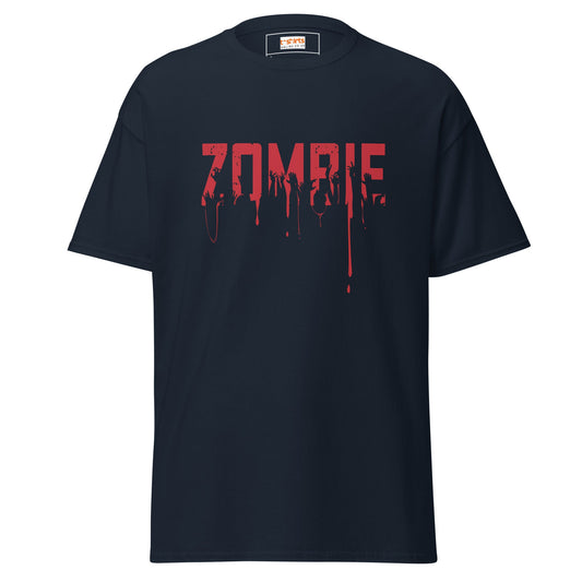 Zombie Apocalypse | Terror T-Shirt - Navy - T-Shirts Online