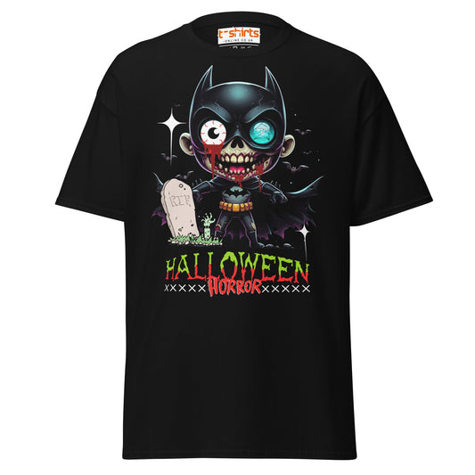 Zombie Batman Parody T-Shirt | Halloween Horror Tee - Black - T-Shirts Online