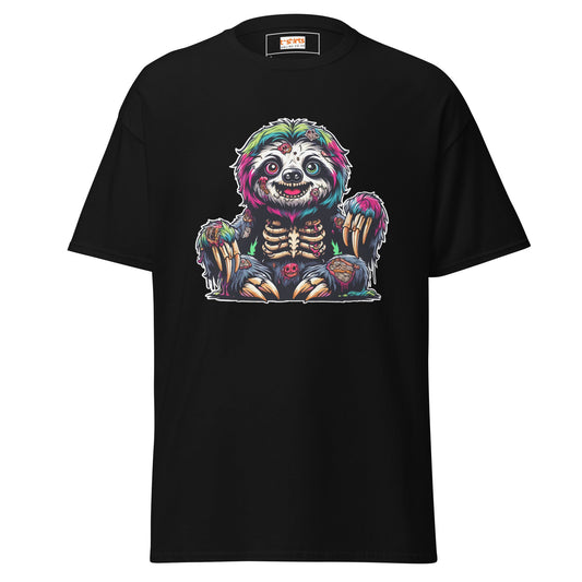 Zombie Sloth | Sloth T-Shirt - Black - T-Shirts Online