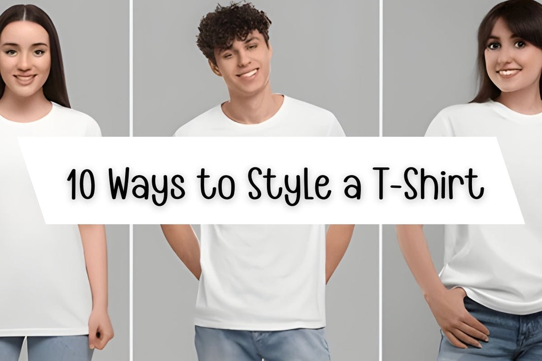 How to Style a T-Shirt: 10 Outfit Ideas for Any Occasion - T-Shirts Online