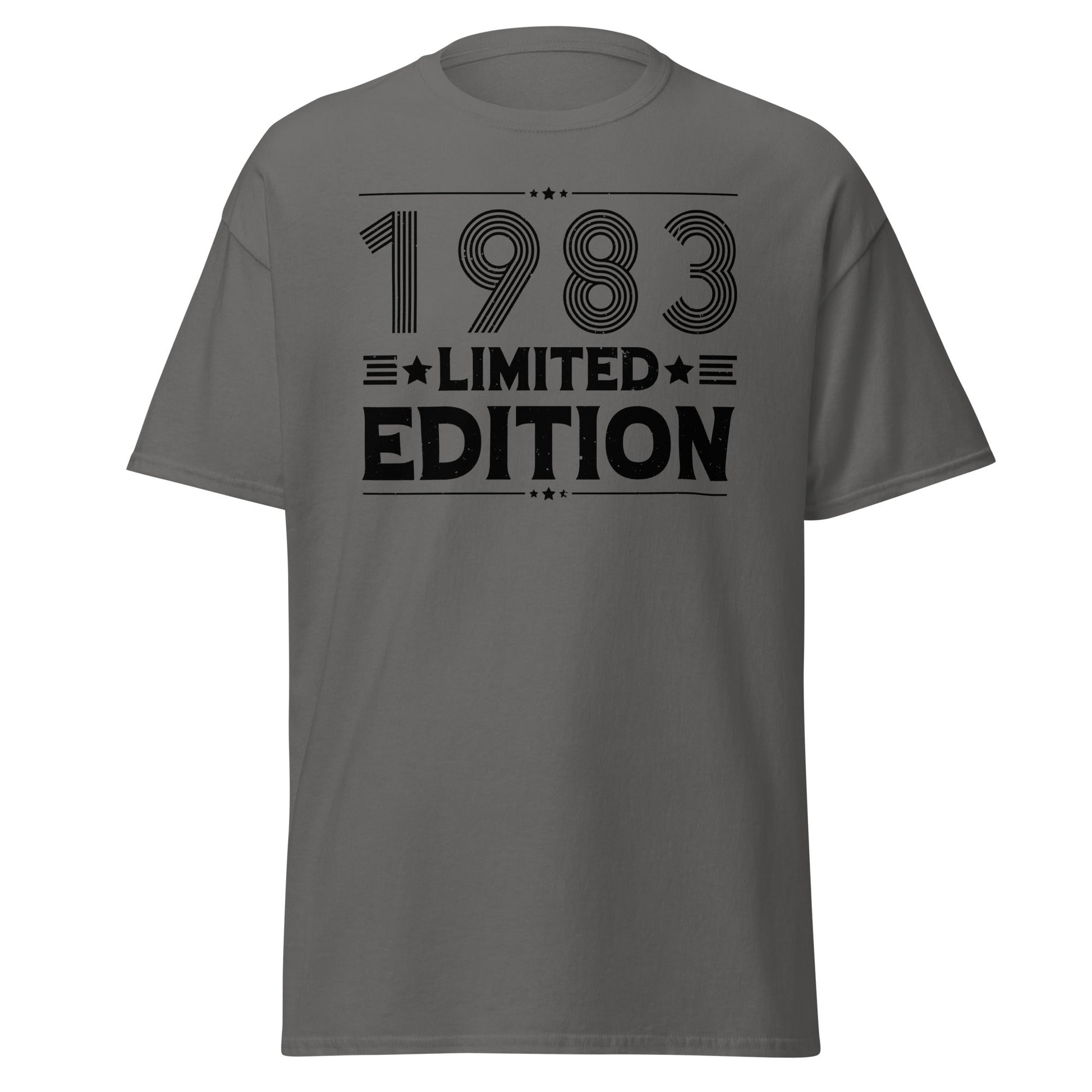 1983 Limited Edition | Birthday T-Shirt - Charcoal - T-Shirts Online