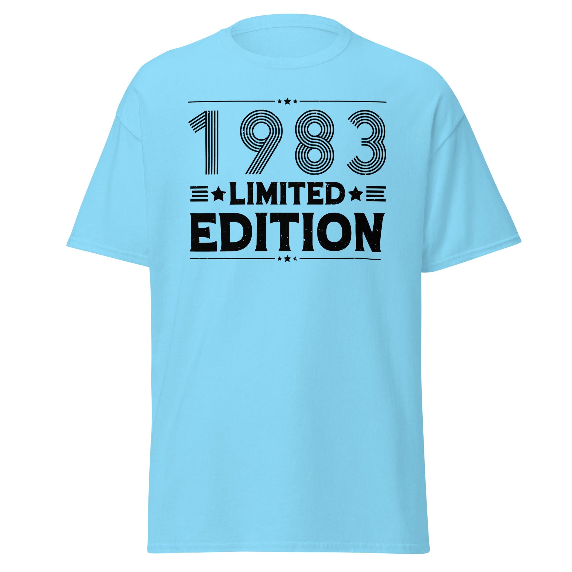 1983 Limited Edition | Birthday T-Shirt - Sky - T-Shirts Online