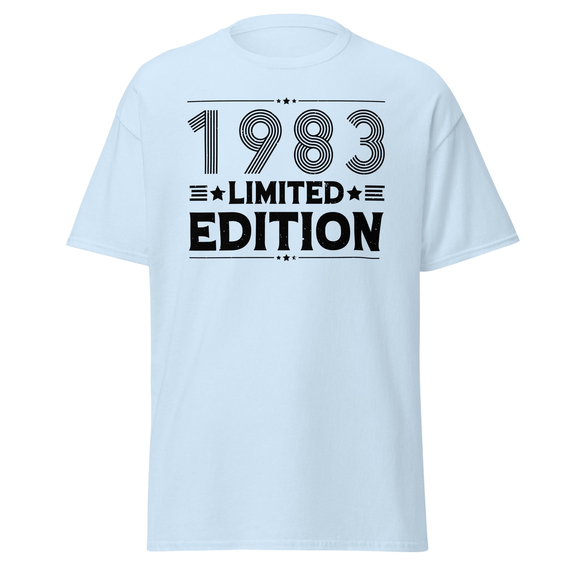 1983 Limited Edition | Birthday T-Shirt - Light Blue - T-Shirts Online