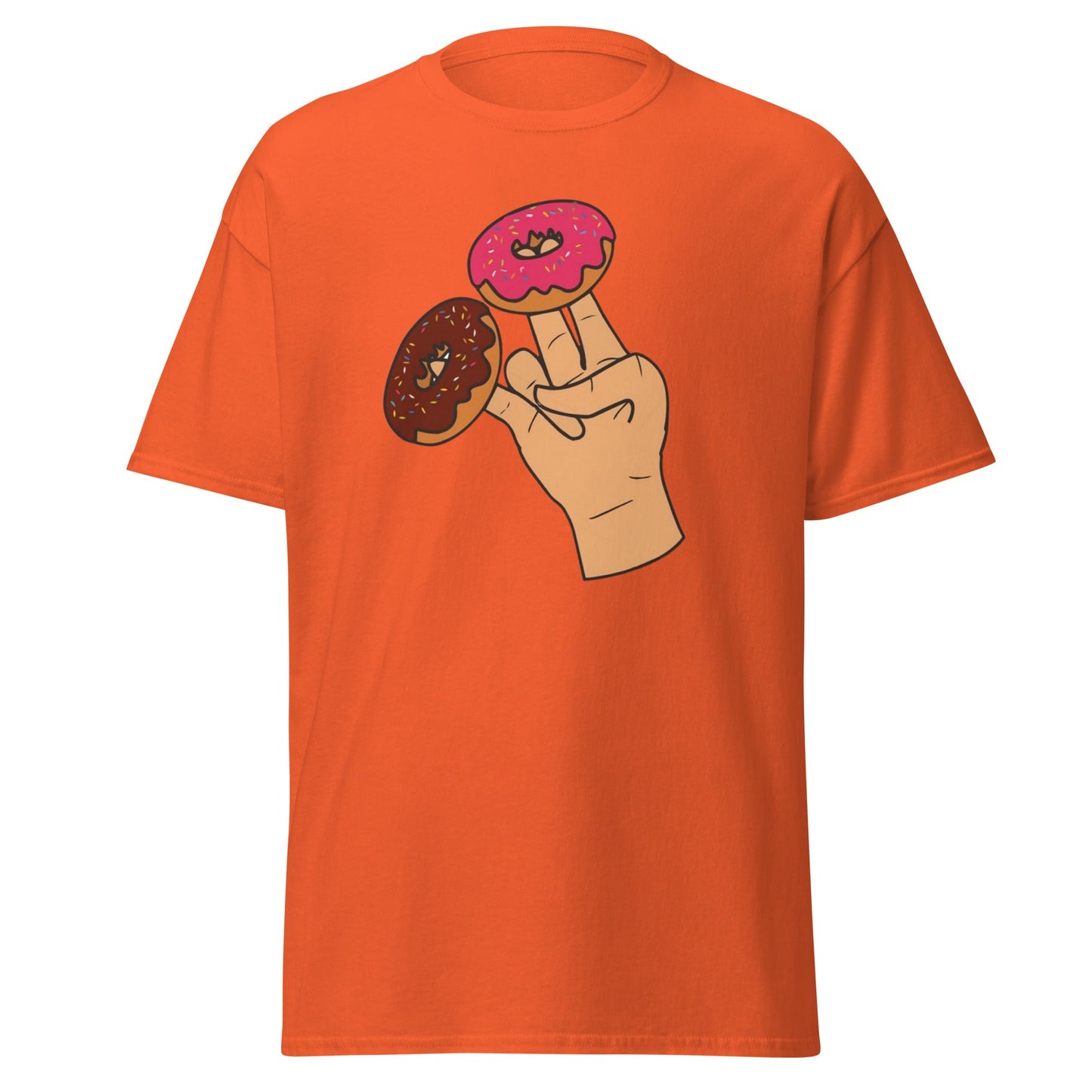 2 in the Pink | Adult T-Shirt - Orange - T-Shirts Online