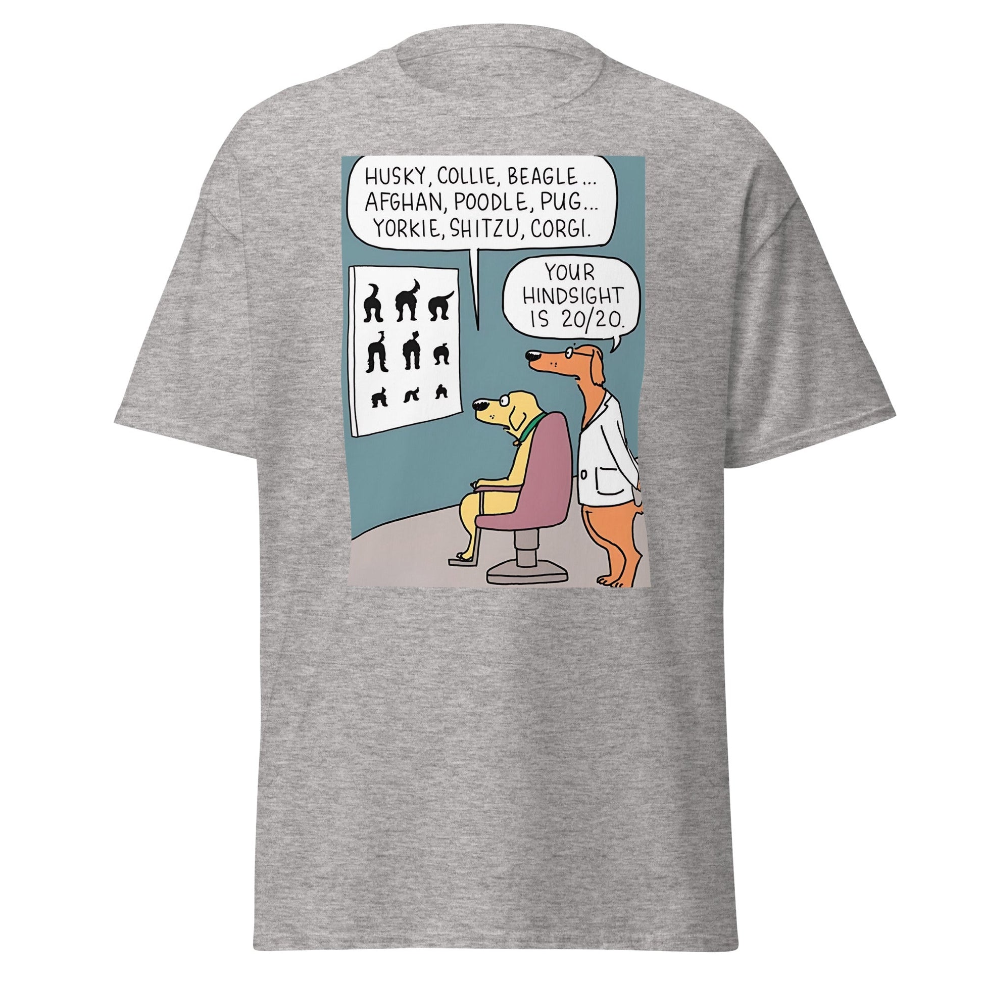 20/20 Vision | Meme T-Shirt - Sport Grey - T-Shirts Online