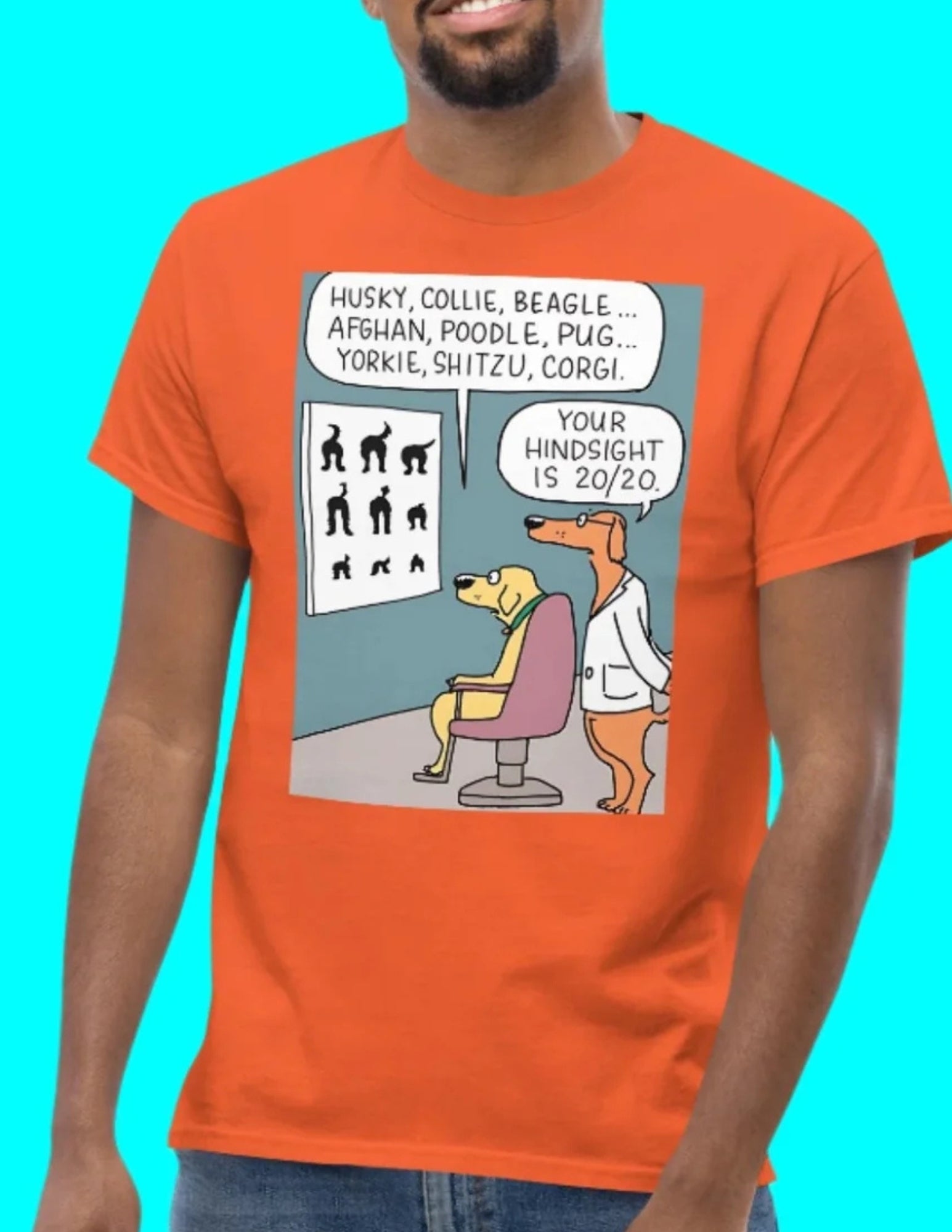 20/20 Vision | Meme T-Shirt - Black - T-Shirts Online