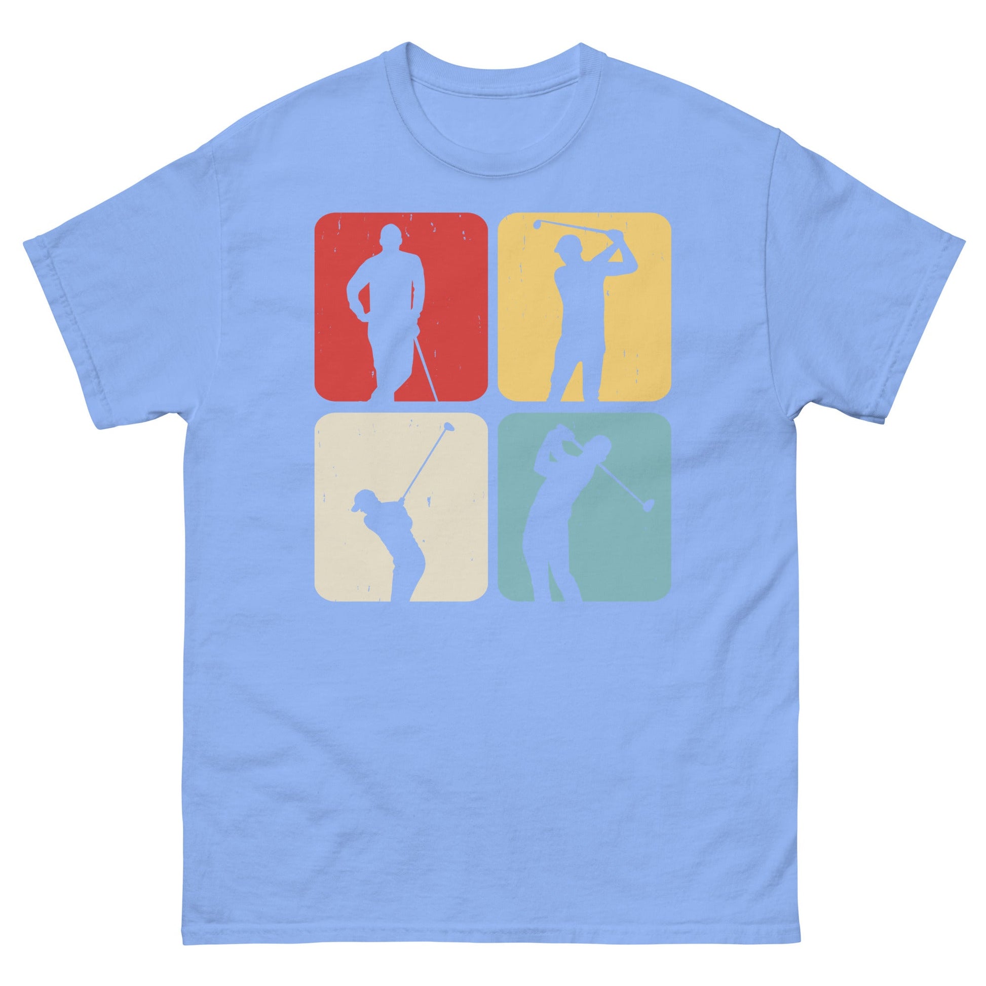 4 Golfers | Golfing T-Shirt - Carolina Blue - T-Shirts Online