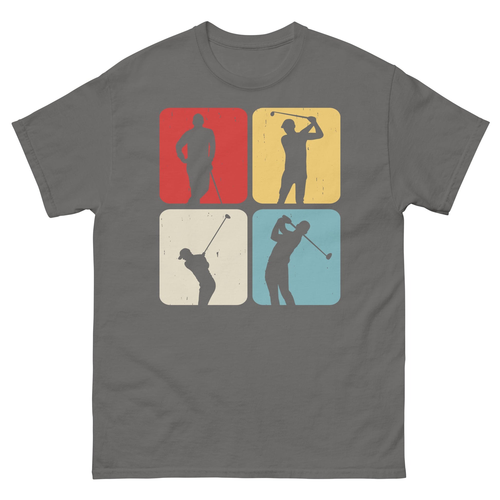 4 Golfers | Golfing T-Shirt - Charcoal - T-Shirts Online