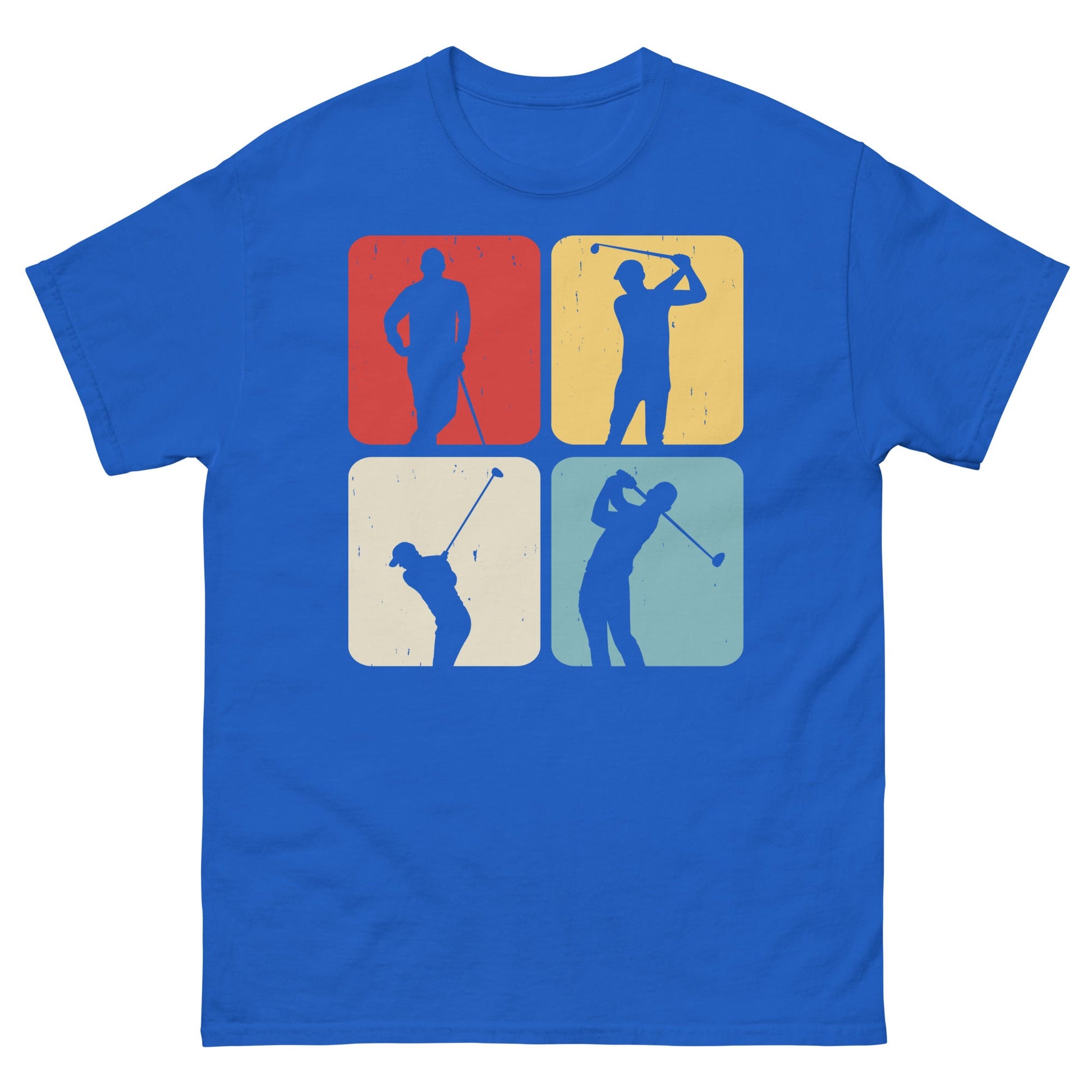 4 Golfers | Golfing T-Shirt - Royal - T-Shirts Online