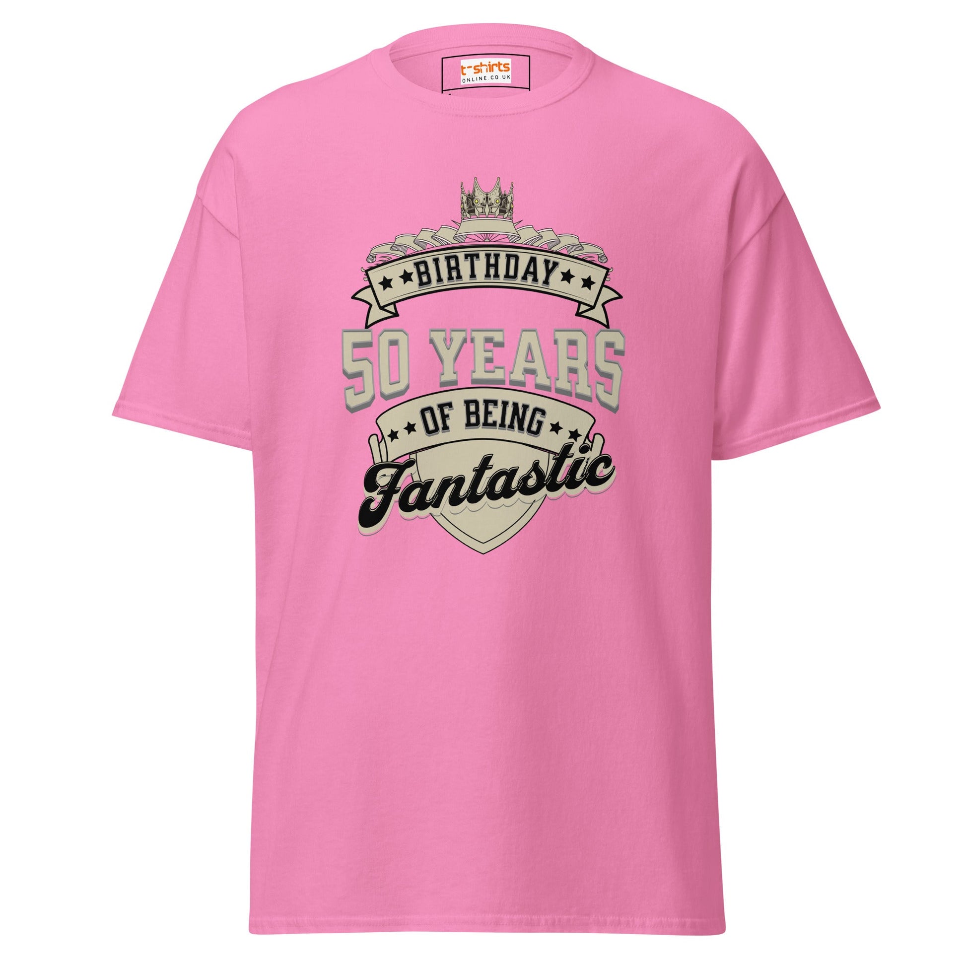 50th Birthday T-Shirt | Happy B Day Tee - Azalea - T-Shirts Online