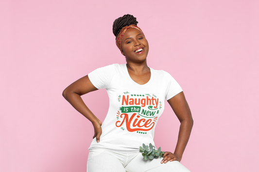 Naughty Is New Nice |  Christmas T-Shirt