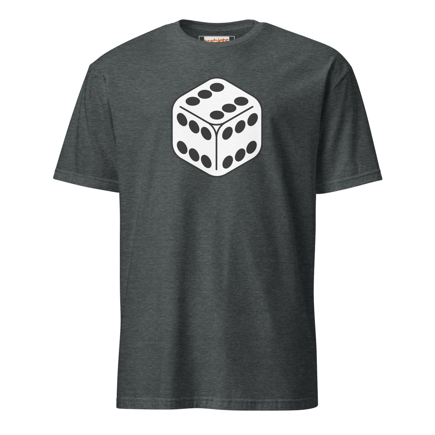 666 Dice T-Shirt | The Devil's Dice - Dark Heather - T-Shirts Online