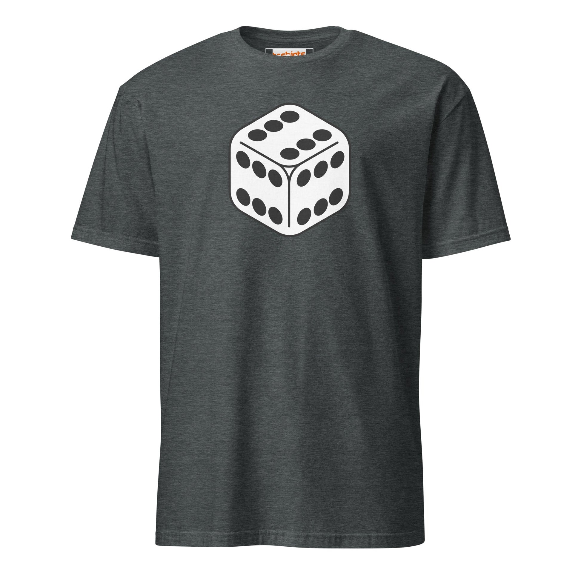666 Dice T-Shirt | The Devil's Dice - Dark Heather - T-Shirts Online