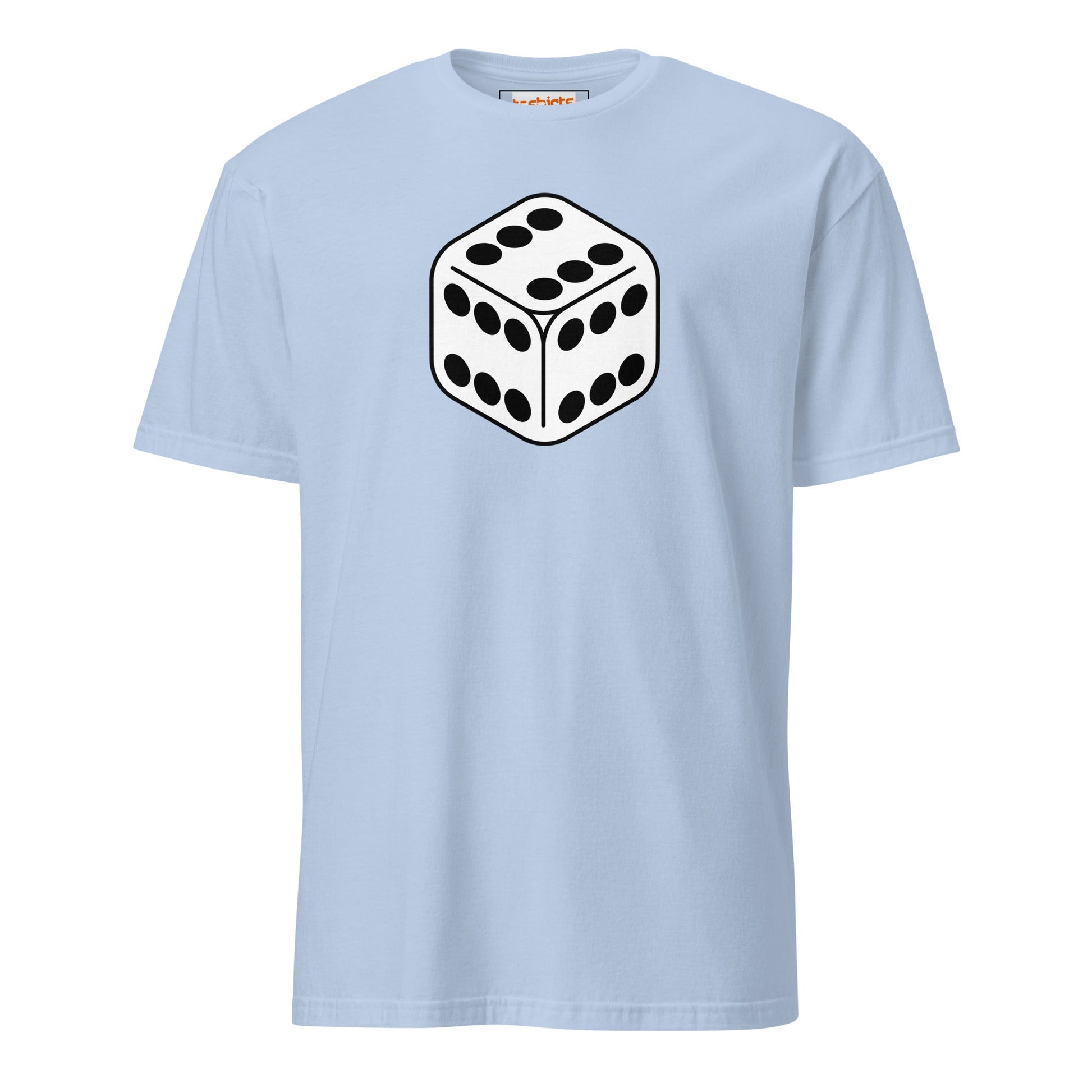 666 Dice T-Shirt | The Devil's Dice - Light Blue - T-Shirts Online