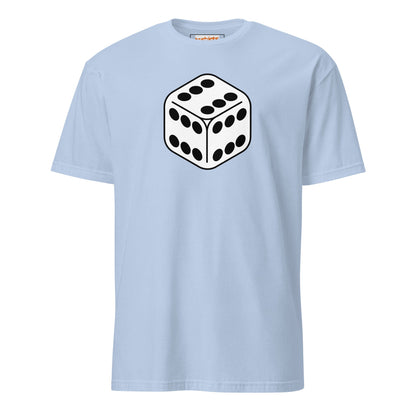 666 Dice T-Shirt | The Devil's Dice - Light Blue - T-Shirts Online