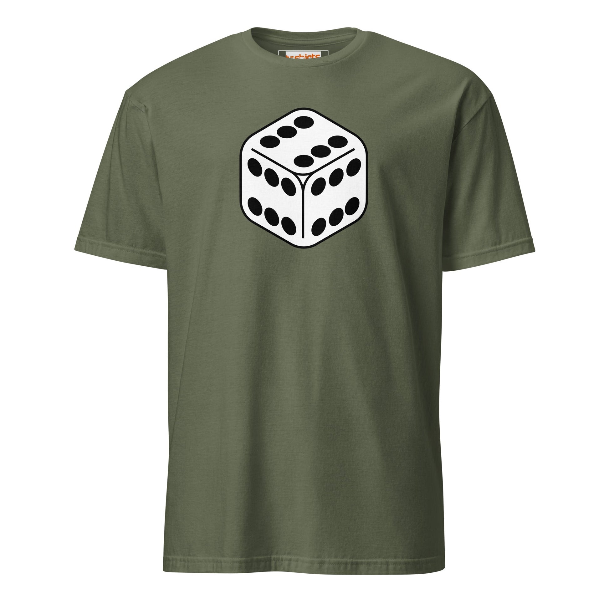 666 Dice T-Shirt | The Devil's Dice - Military Green - T-Shirts Online