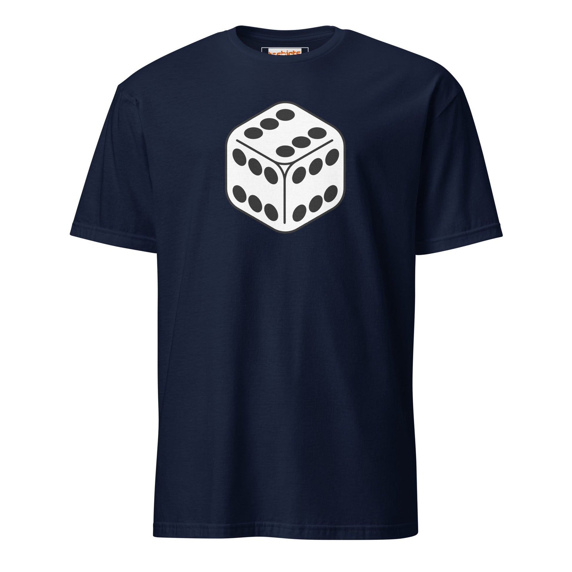 666 Dice T-Shirt | The Devil's Dice - Navy - T-Shirts Online