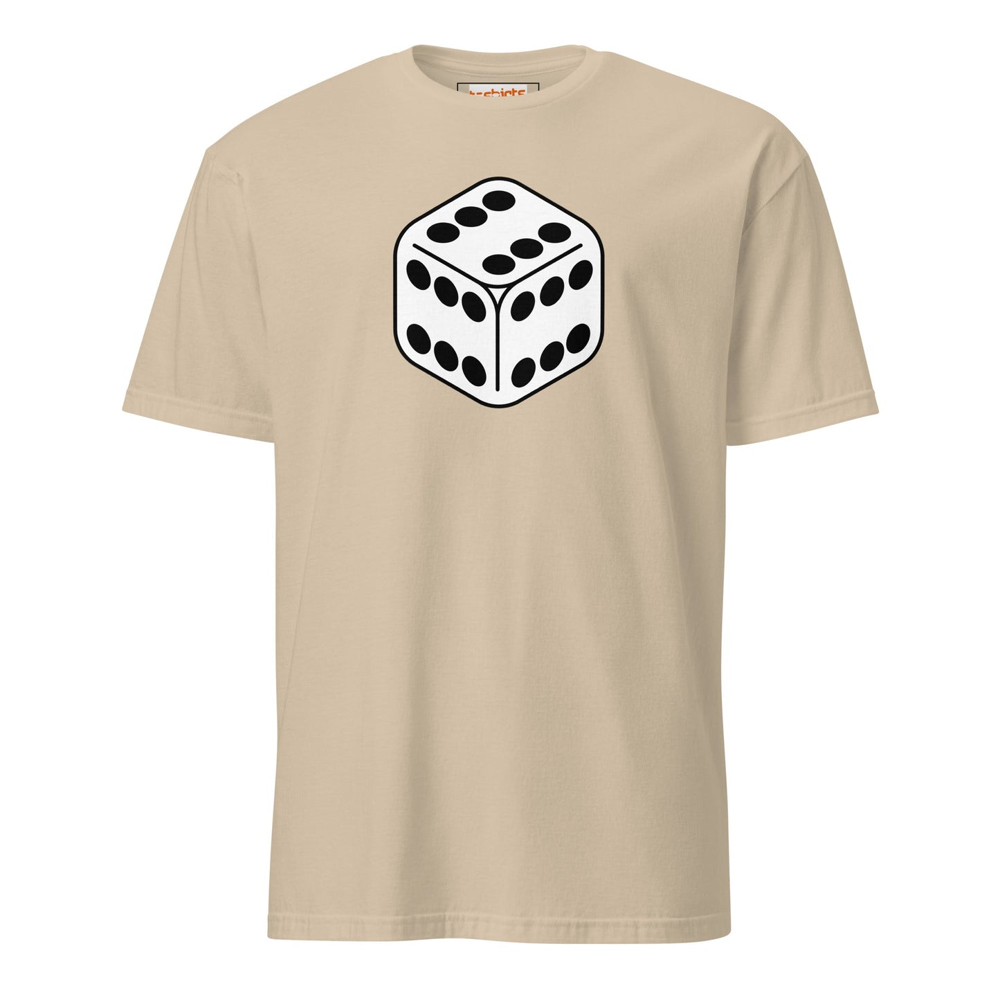 666 Dice T-Shirt | The Devil's Dice - Sand - T-Shirts Online