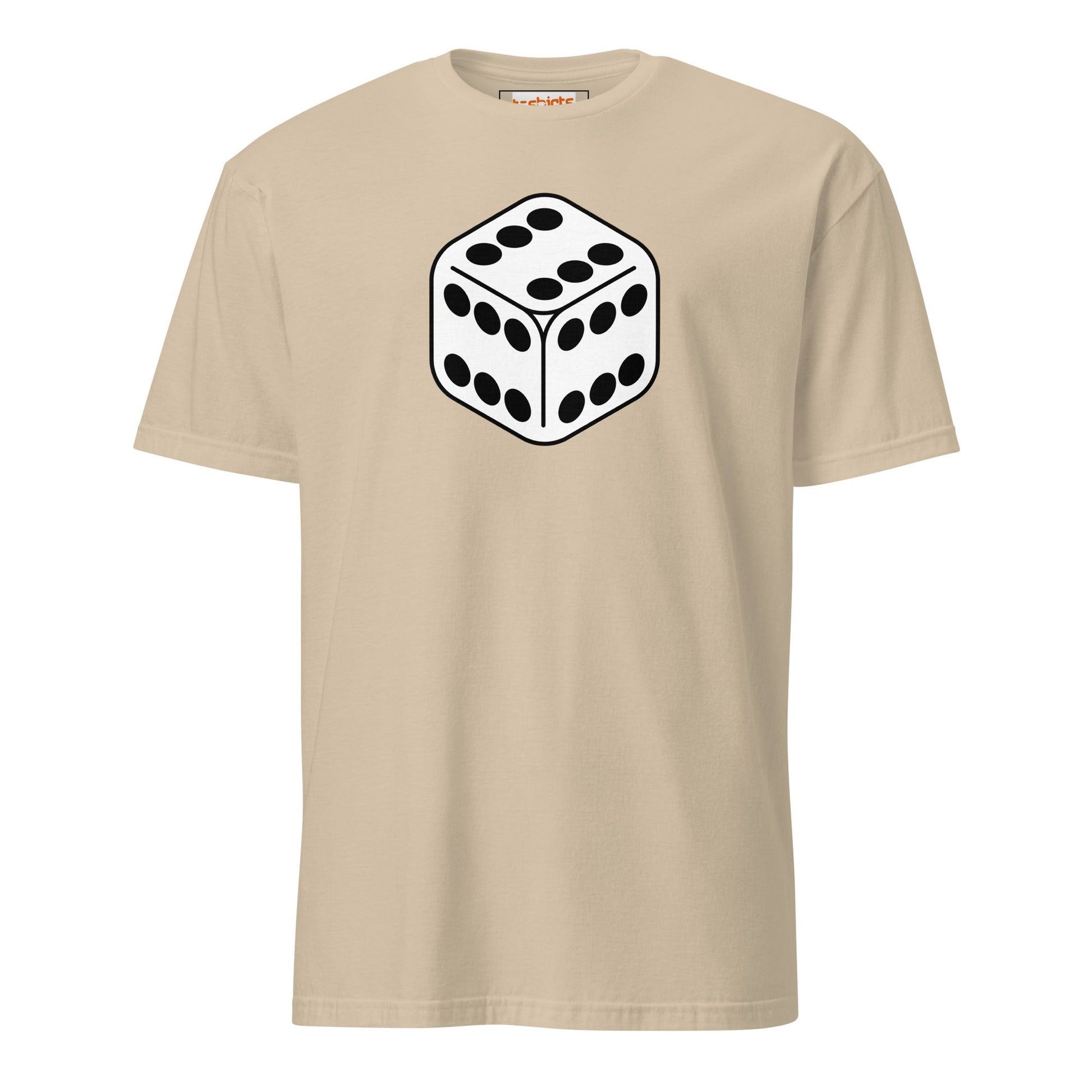 666 Dice T-Shirt | The Devil's Dice - Sand - T-Shirts Online