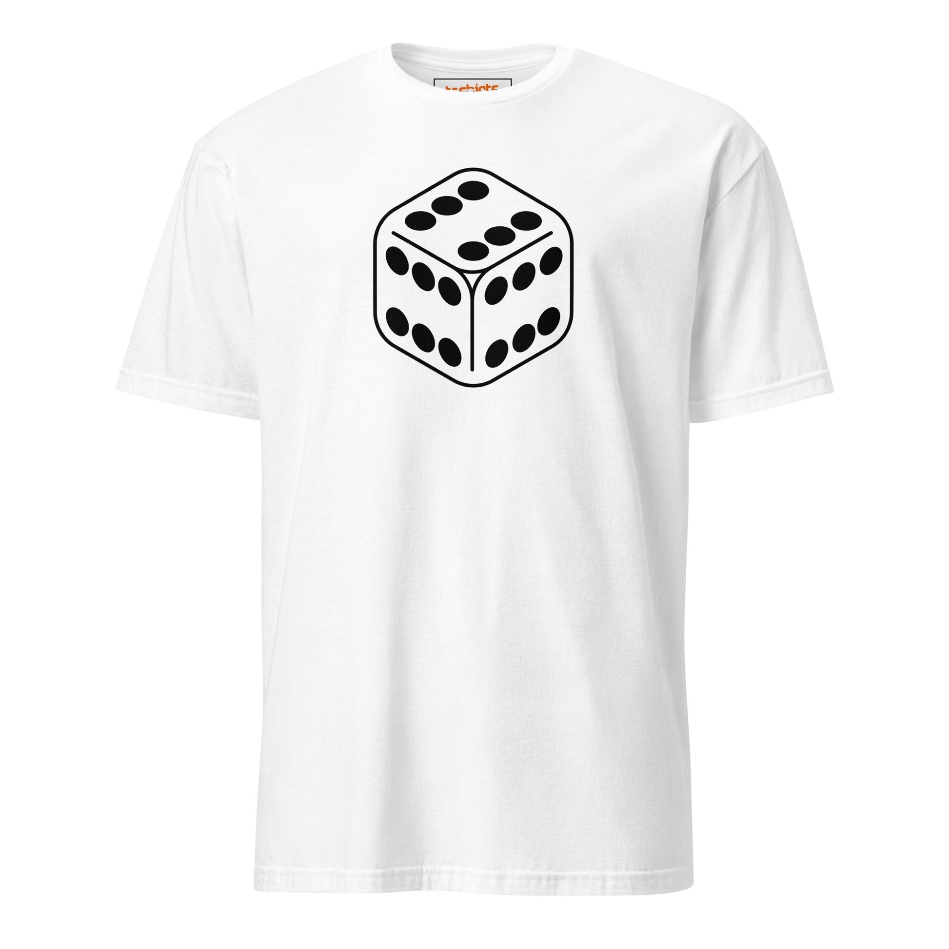 666 Dice T-Shirt | The Devil's Dice - White - T-Shirts Online