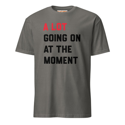 A Lot Going On T-Shirt – Funny Statement Tee - Charcoal - T-Shirts Online