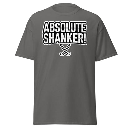Absolute Shanker Funny Golf T-Shirt - Humorous Golfer Tee - Charcoal - T-Shirts Online