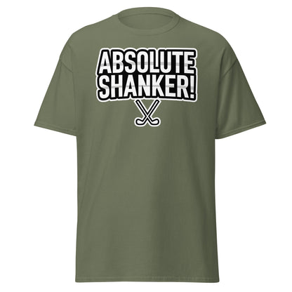 Absolute Shanker Funny Golf T-Shirt - Humorous Golfer Tee - Military Green - T-Shirts Online