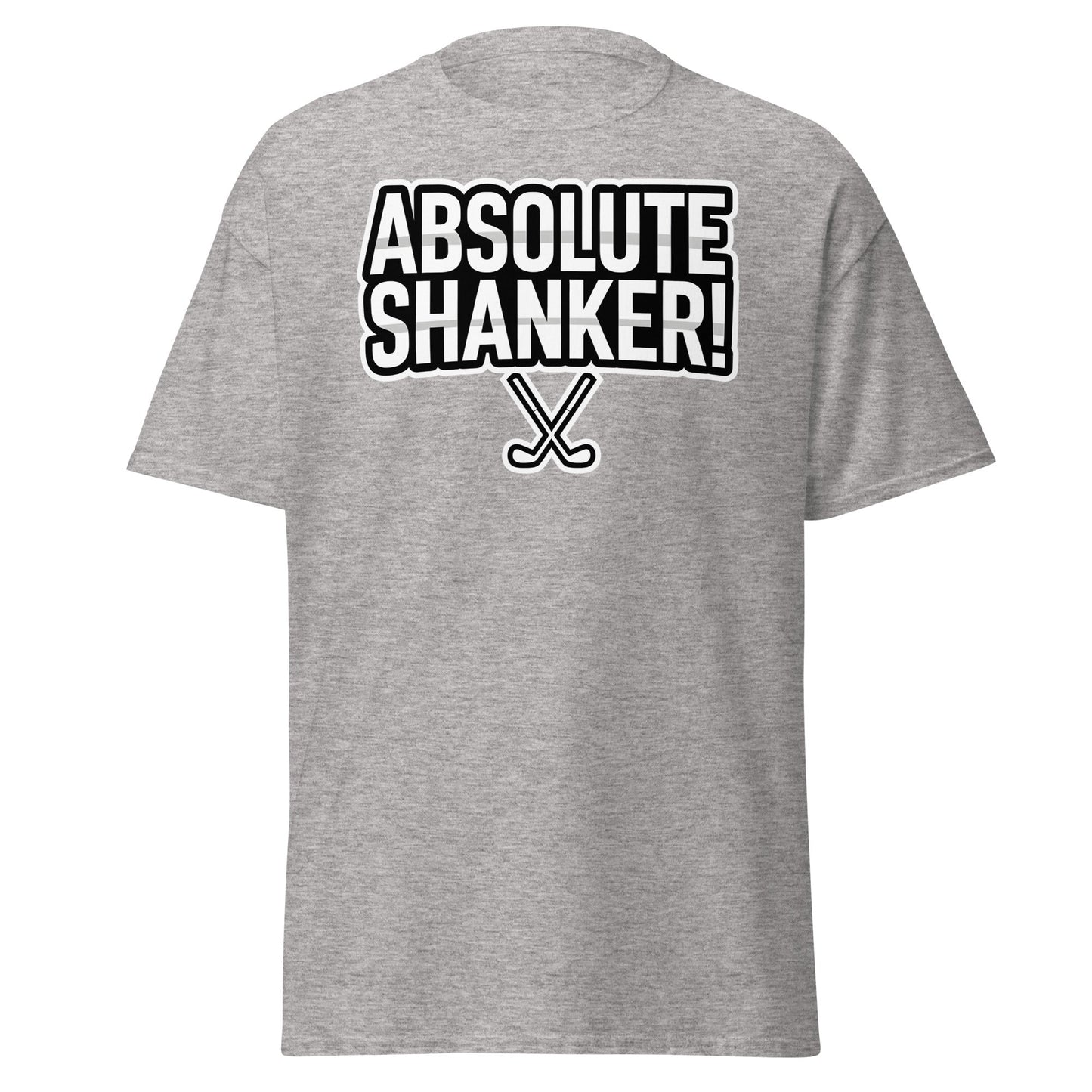 Absolute Shanker Funny Golf T-Shirt - Humorous Golfer Tee - Sport Grey - T-Shirts Online