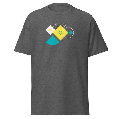 Abstract Geometry | Abstract T-Shirt - Dark Heather - T-Shirts Online