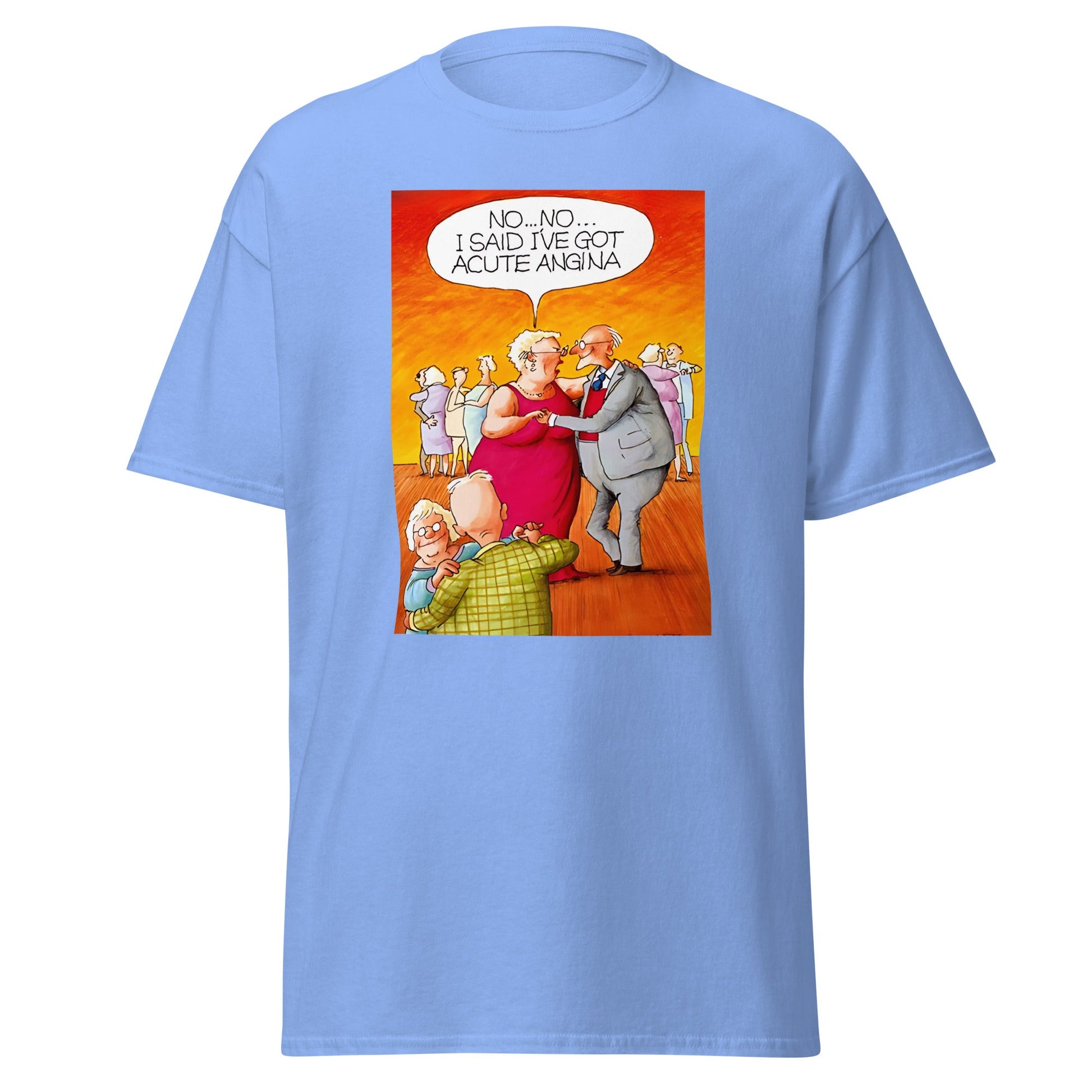 Acute Angina | Meme T-Shirt - Carolina Blue - T-Shirts Online