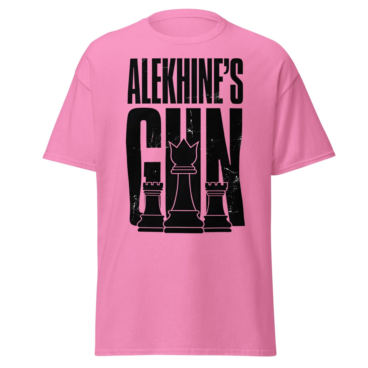 Alekhine's Gun Chess T-Shirt - Grandmaster Strategy Tee - Azalea - T-Shirts Online