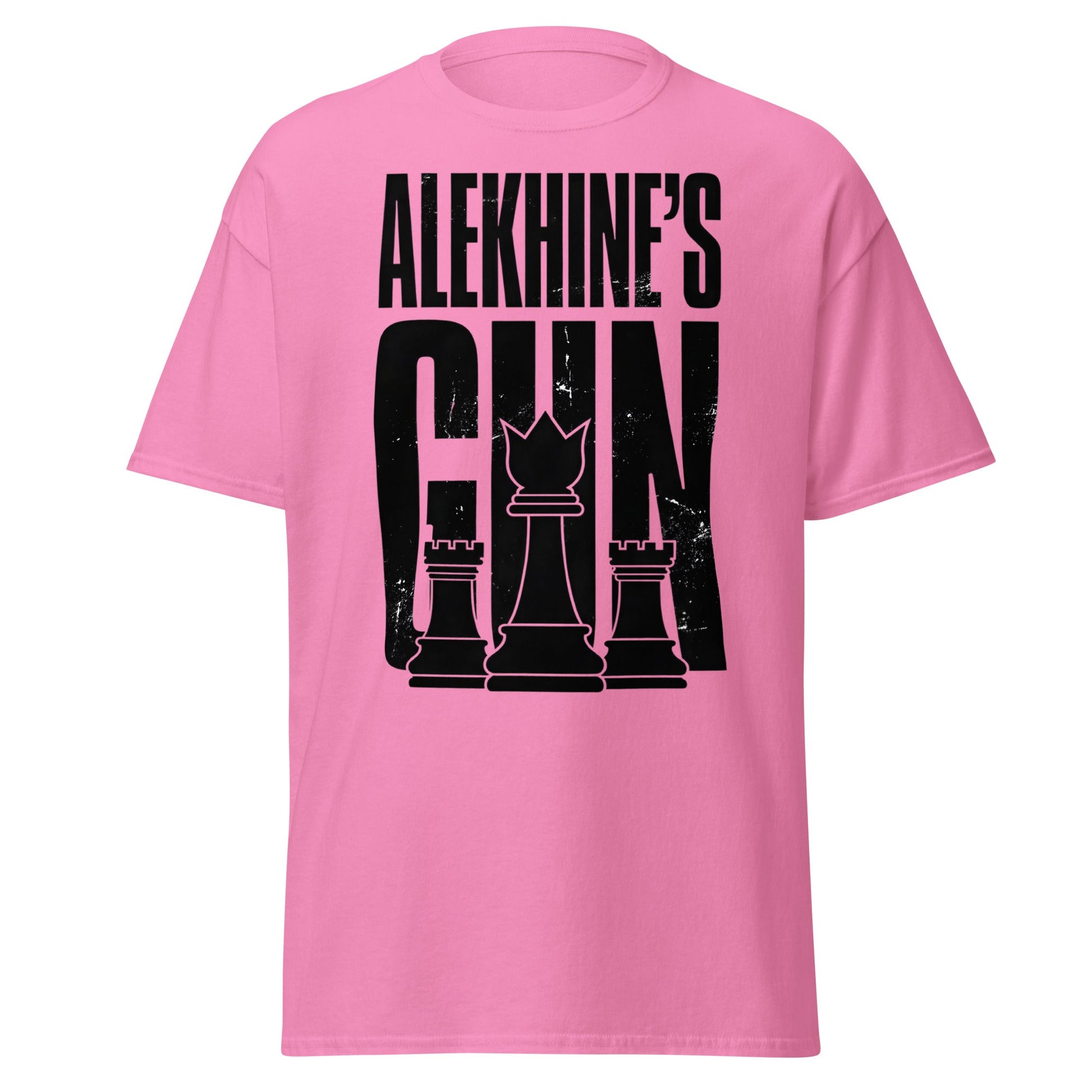 Alekhine's Gun Chess T-Shirt - Grandmaster Strategy Tee - Azalea - T-Shirts Online
