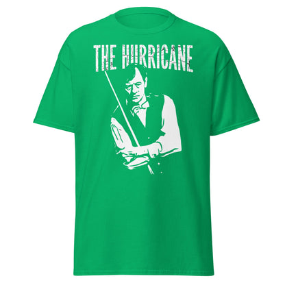Alex Hurricane Higgins Snooker Legend T-Shirt - Irish Green - T-Shirts Online