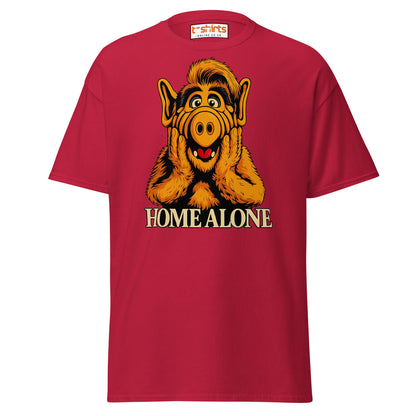 ALF Home Alone Parody T-Shirt – Funny Mashup Tee - Cardinal - T-Shirts Online