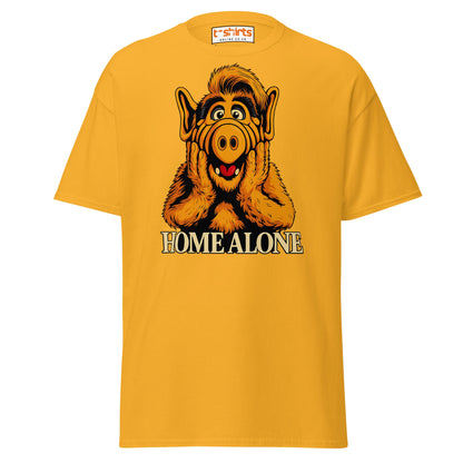ALF Home Alone Parody T-Shirt – Funny Mashup Tee - Gold - T-Shirts Online