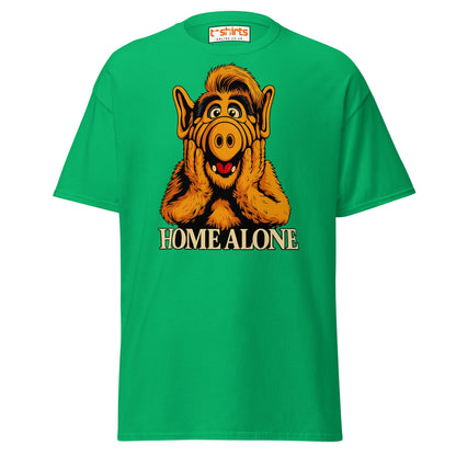 ALF Home Alone Parody T-Shirt – Funny Mashup Tee - Irish Green - T-Shirts Online