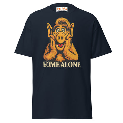 ALF Home Alone Parody T-Shirt – Funny Mashup Tee - Navy - T-Shirts Online