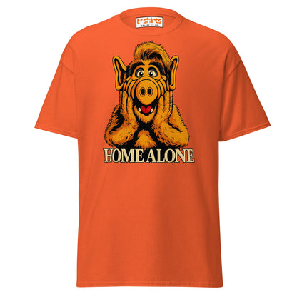 ALF Home Alone Parody T-Shirt – Funny Mashup Tee - Orange - T-Shirts Online