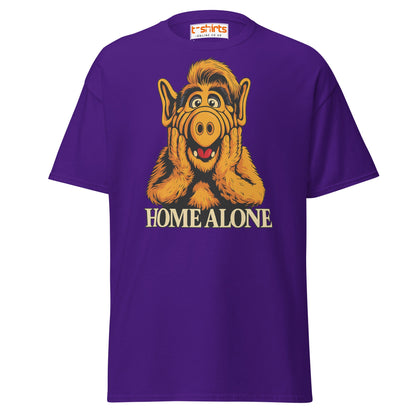 ALF Home Alone Parody T-Shirt – Funny Mashup Tee - Purple - T-Shirts Online