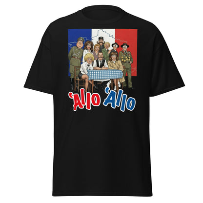 'Allo 'Allo T-Shirt – Classic BBC Comedy Fan Tee - Black - T-Shirts Online