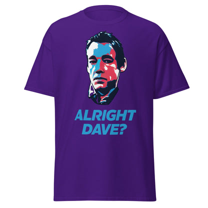 Alright Dave? T-Shirt | Only Fools Fan Tee - Purple - T-Shirts Online