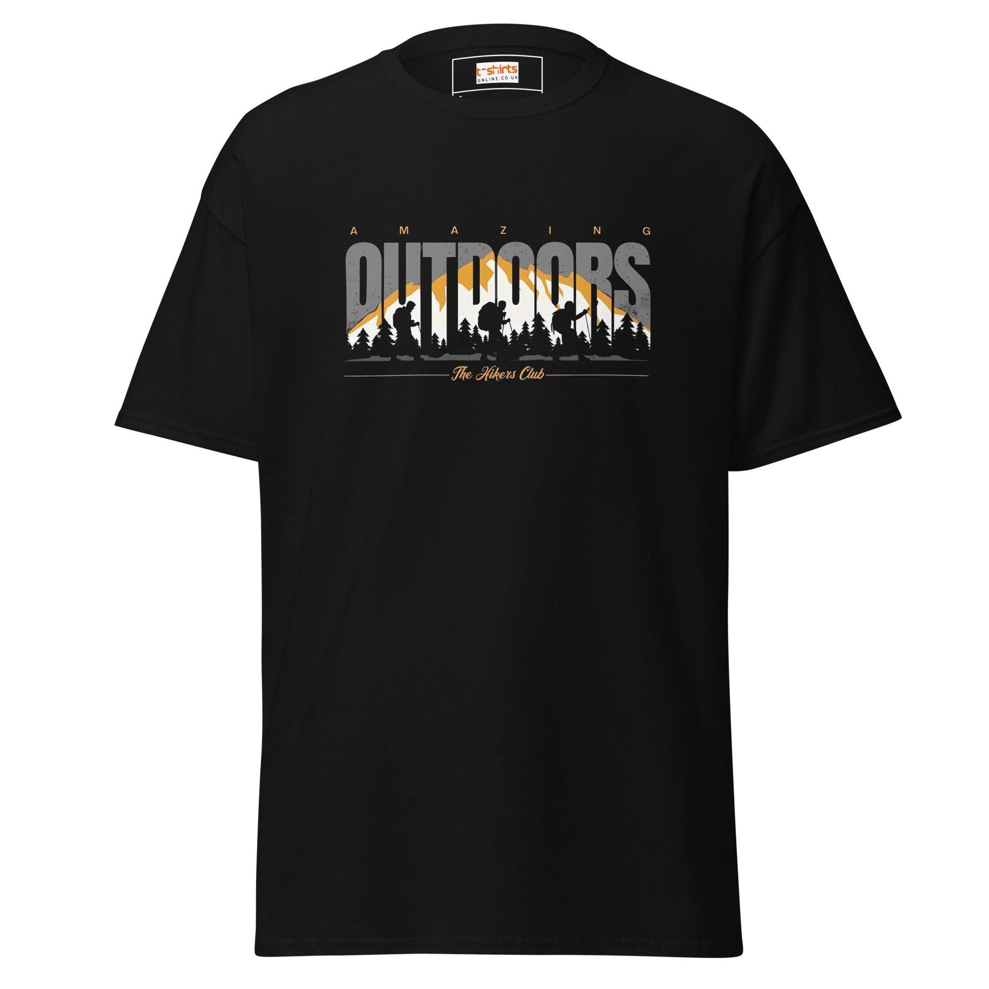 Amazing Outdoors | Adventure T-Shirt - Black - T-Shirts Online