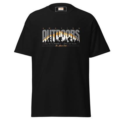 Amazing Outdoors | Adventure T-Shirt - Black - T-Shirts Online
