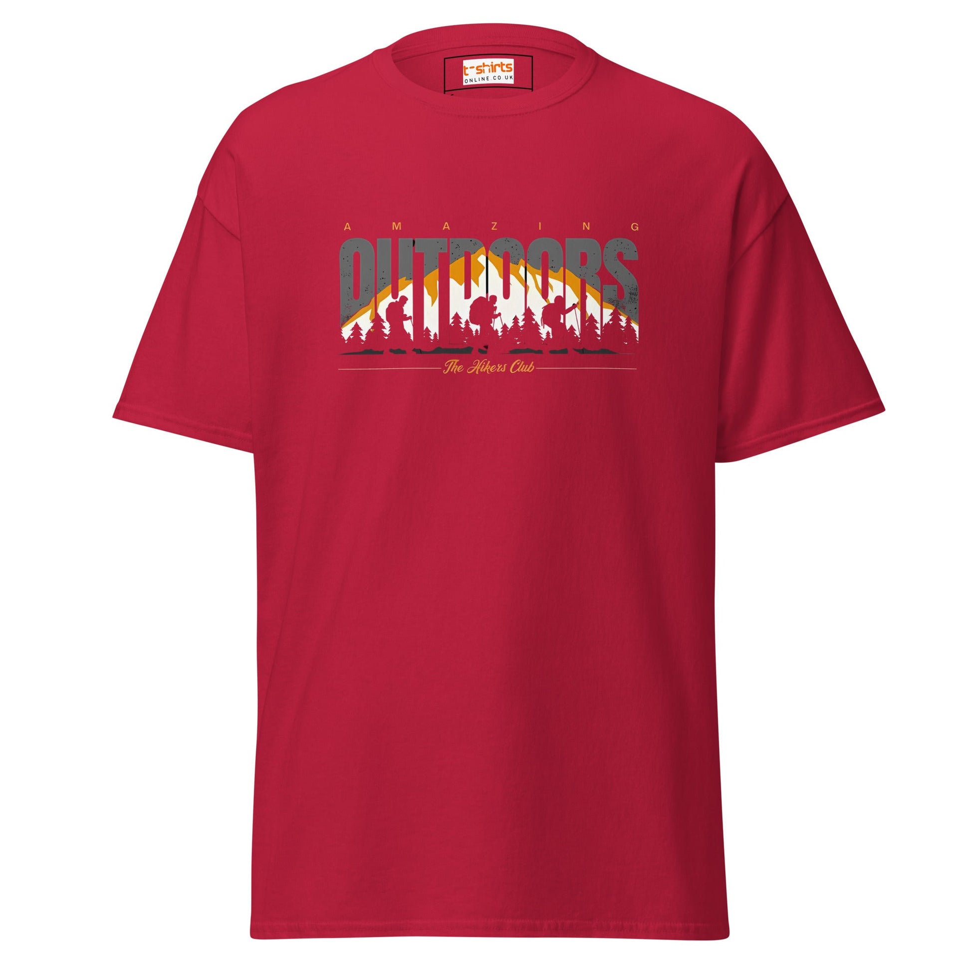 Amazing Outdoors | Adventure T-Shirt - Cardinal - T-Shirts Online